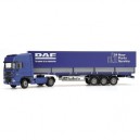 Joal - 345 - Véhicule de Chantier - Miniature - Daf XF - Cab Haute Bâche - Echelle 1/50 (Joal)