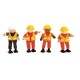 John Crane Pintoy - 4 Personnages de chantier