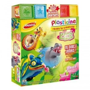 Joustra - 41059 - Loisirs Créatifs - Pâte a modeler - Plasticine La Jungle Enchantée