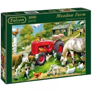 Jumbo 1000 pièces - Meadow Farm : Enfin le printemps
