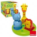 Jumbo Goula D55207 - Steckspiel Dschungeltiere