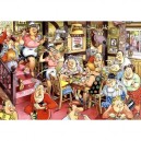 Jumbo - Puzzle Wasgij - 1 000 Pièces - Mystery 5 - Sunday Lunch (Import Grande Bretagne)