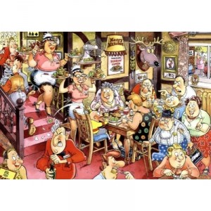 Jumbo - Wasgij Puzzle - 1000 Pieces - Mystery 5 - Sunday Lunch (Great Britain Import)