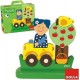 Jumbo Spiele Goula D55205 - Holzpuzzle Mädchen mit Auto
