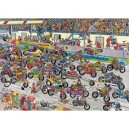 Jumbo Spiele Jumbo - Jan van Haasteren 1000 - Course de motos