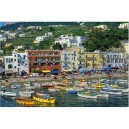 Jumbo Spiele Jumbo - Puzzle 1500 pièces - Le port de Capri, Italie