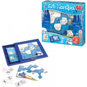 Jumbo Spiele - 12804 - Jeu de réflexion "Am Nordpol" - Langue : allemande (Import Allemagne)