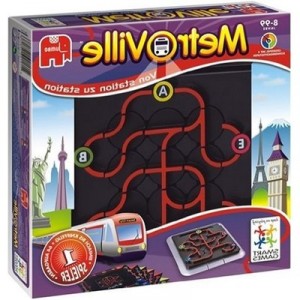 Jumbo Spiele - 12817 - Jeu de réflexion "Metroville" - Langue : allemande (Import Allemagne)