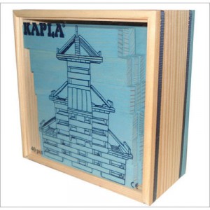 Kapla - 40 Carres blue - BLUE SQUARE 40
