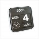 Karlsson - KA4203 - Calendrier Horloge - Big Flip - Blanc
