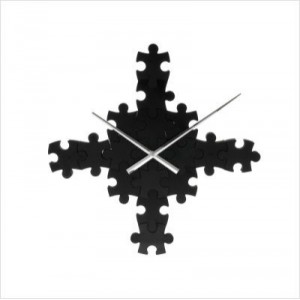 Karlsson - KA5036 - Horloge Puzzle - Noir