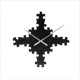 Karlsson - KA5036 - Horloge Puzzle - Noir