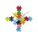 Karlsson - KA5058 - Horloge - Puzzle Multi Couleur - 17 Pièces Puzzle