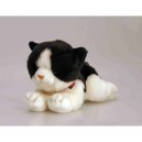 Keel Toys - 64733 - Peluche - Chat - Noir et Blanc - 30 cm