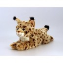 Keel Toys - 64830 - Peluche - Lynx - Couche - 58 cm