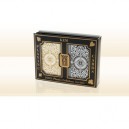Cartes Kem Arrow Black and Gold bridge jumbo : 2 jeux