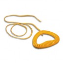 KHW Corde de luge en plastique, L 118 cm - plusieurs couleurs
