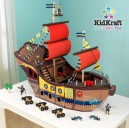 KidKraft - 63234 - Jouet en Bois - Bateau de Pirates