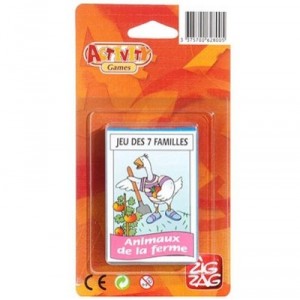 Cofalu - 333GU - Jeu de cartes - Jeu 7 Familles Etui S / Blister (Kim Play, Jeux de société and autres jeux)