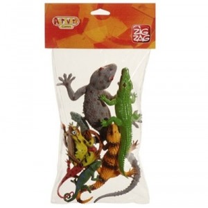 Cofalu - 510GU - Figurine - 8 x Reptiles - Maxi (Kim Play)