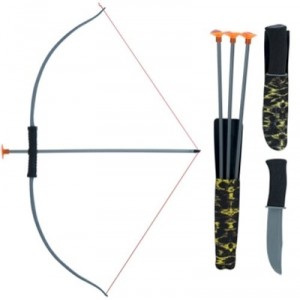 Cofalu - 74GU - Imitation - Arc + Couteau + Flèches (Kim Play)