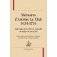 Memoires D'antoine Le Clair (1634-1716) , Aide-major De La Ville De Grenoble Au Temps De Louis Xiv - Antoine Le Clair