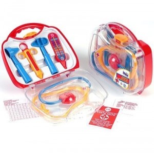 Klein - 4465 - Imitation - Docteur - Mallette Transparente - Petit Modèle