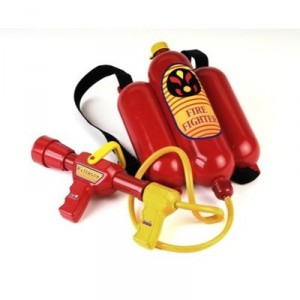 Klein - 8932 - Imitations - Pompiers - Lance à Incendie avec Réservoir à eau