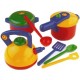 Klein - 9188 - Accessoire Cuisine - Ensemble Cuisson 3 Pots avec Ustensiles