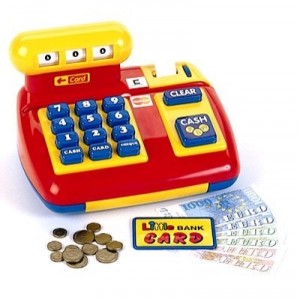 Klein - 9300 - Imitations - Petite Marchande - Caisse Enregistreuse Mécanique