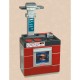 Theo Klein - 9044 - Cuisine Miele Compact Bordeaux - hauteur : 50 cm (Import Allemagne)