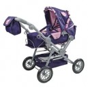 Knorr Kinderwagen and Spielwaren Knorrtoys.com - 10804 - Landau pour poupée Twingo S Princess - Rose (Import Allemagne)