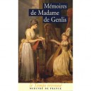 Memoires - Madame De Genlis