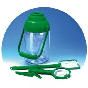 Exploration Set "Little smart": Loupe, scoop, tweezers and Container Kuenen 42430