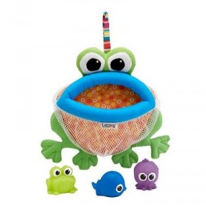 Learning Curve Toys Lamaze - 27501 - Jouet pour le bain, grenouille avec filet (Import Allemagne)