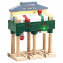 Learning Curve Toys Panneau Suspendu Sur Voie De Luxe - Thomas Et Ses Amis, Train En Bois - 99382