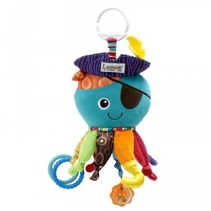 Learning Curve Toys Play and Grow - Pelueche Pieuvre - Pirate - Capitaine Calamar