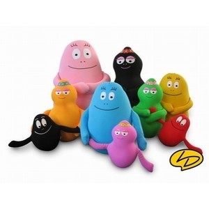 Leblon Delienne - Barbapapa Cushion - 30 cm - Black
