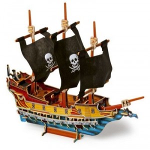 Legler Bateau de pirates 3D