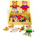 Legler PUZZLE OURS MAMAN PAPA (Small Foot Design)
