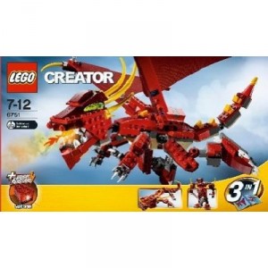 Lego - 6751 - Jeu de construction - Creator - Le dragon