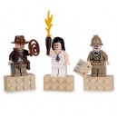 LEGO Indiana Jones: Magnet Set - Indiana Jones, Marion Ravenwood, Henry Jones