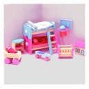 Le Toy Van Papo - 15054 - Jouet en Bois - La Chambre Des Enfants "Bubblegum"
