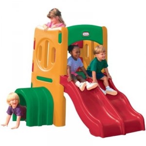 Little Tikes - 4261 - Outdoor - Playground - Gym with 2 slides - Sunshine