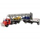 Logitoys - 113907 - Les Véhicules - Camion Transporteur Voiture Filo + 2 Voitures (Logitoys)