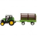 Logitoys - 113910 - Véhicules - Die Cast 1 / 43 e Tracteur + Remorque Plastique 6 Asstis (Logitoys)
