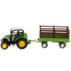 Logitoys - 113910 - Véhicules - Die Cast 1 / 43 e Tracteur + Remorque Plastique 6 Asstis (Logitoys)
