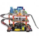 Logitoys - 113938 - Les Véhicules - Garage + 4 Die Cast Cars, Light and Sound 3 Levels (Logitoys, Véhicules and circuits)