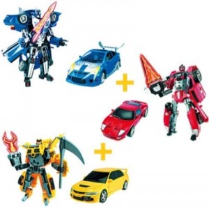 Logitoys - 59650 - Figurine - kit 3 Robots Transformers (Logitoys)