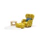 Lundby - L602039 - Maison de Poupée - Ensemble Fauteuil + Pouf - Smaland